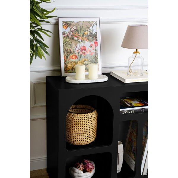 Etagère Liva L: 80 cm - Noir Etagère Liva L: 80 cm - Noir