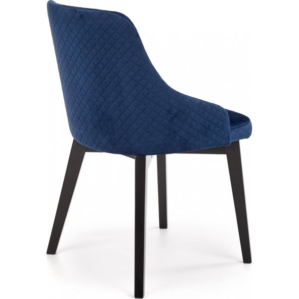 Chaise de salle  manger Catrin 3 - Bleu