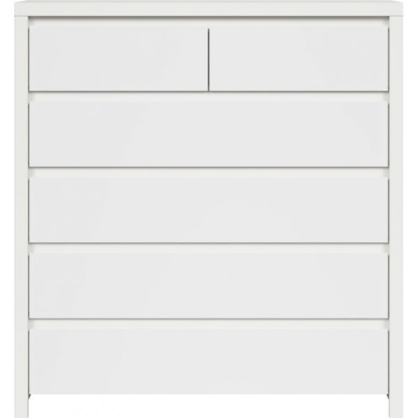 Kaspische ladekast 104,5 x 112 cm - Wit Kaspische ladekast 104,5 x 112 cm - Wit