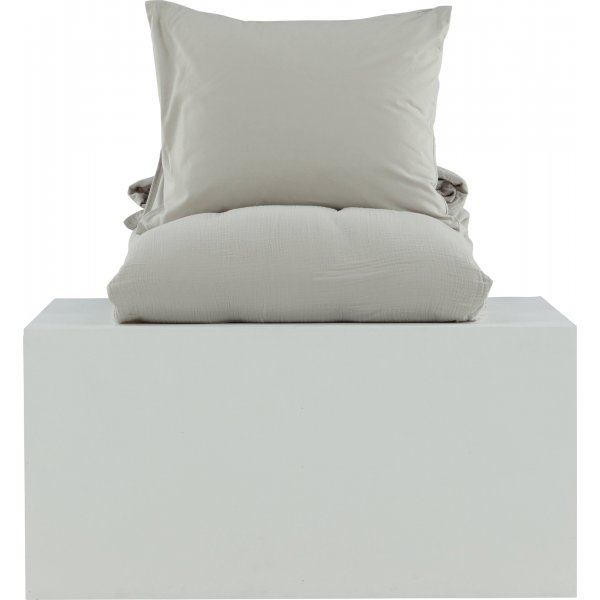 Ensemble de lit de jardin - Gris clair Ensemble de lit de jardin - Gris clair