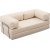 Comfort 3-sits bddsoffa - Cream