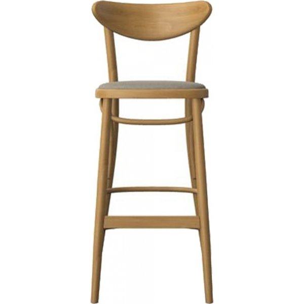 Tabouret de bar Platano - Couleur optionnelle du cadre et du revtement