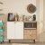 Armoire de cuisine Royce 2 - Chne/blanc