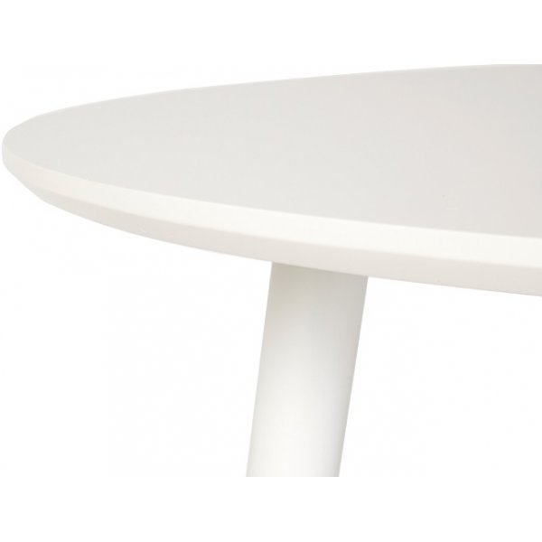 Carisma runt matbord 110 cm högtryckslaminat - Vit Carisma runt matbord 110 cm högtryckslaminat - Vit