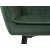 Fauteuil Boston en velours vert