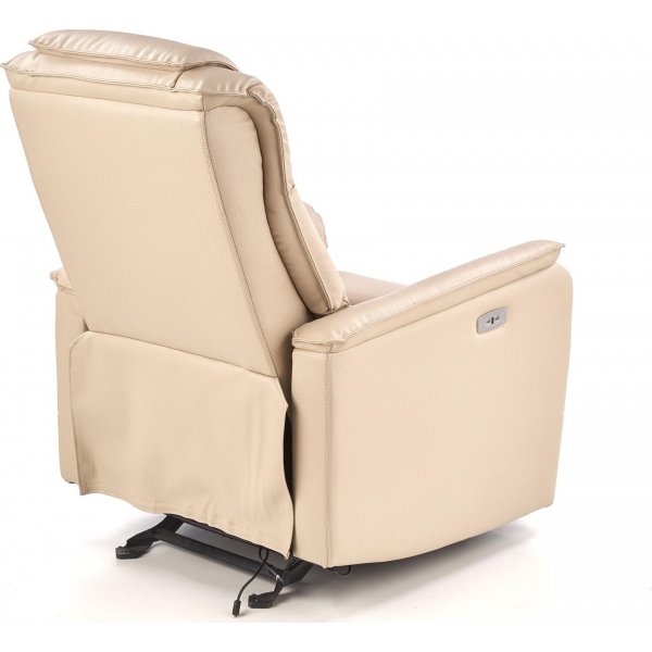 Alonis elektrisk reclinerfåtölj - Gräddvit Alonis elektrisk reclinerfåtölj - Gräddvit