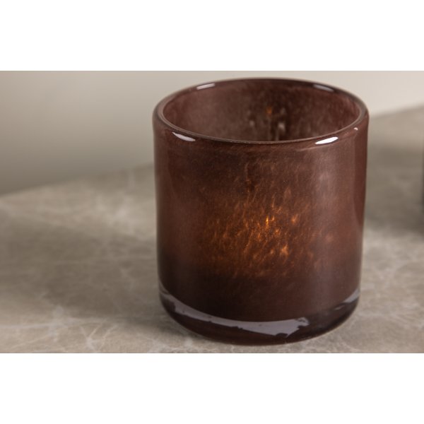Glora lykta Ø8 cm - Brun Glora lykta Ø8 cm - Brun
