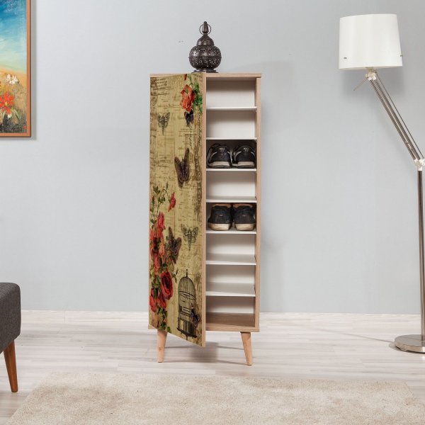 Filinta skoskåp butterfly - Sonoma ek Filinta skoskåp butterfly - Sonoma ek