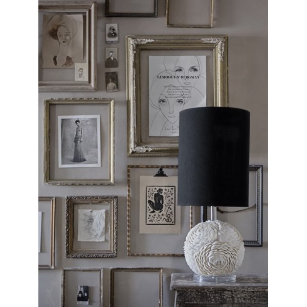 Cape Cod lampfot med snäckor Cape Cod lampfot med snäckor