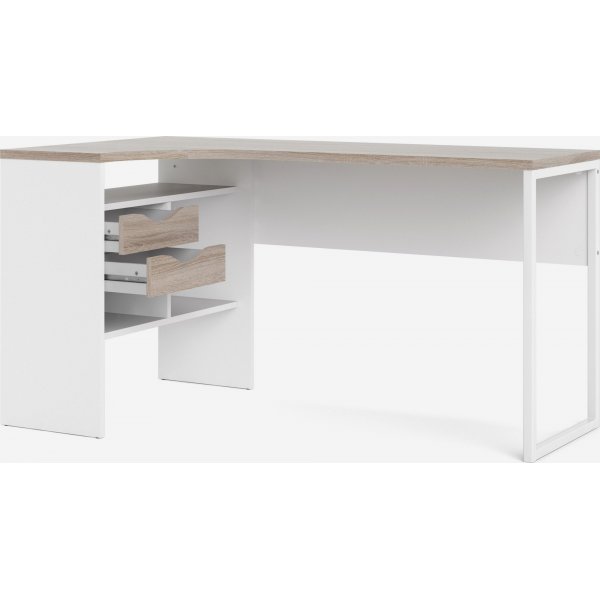 Bureau Function Plus 145,1 x 81 x 76,8 cm - Blanc/truffe Bureau Function Plus 145,1 x 81 x 76,8 cm - Blanc/truffe