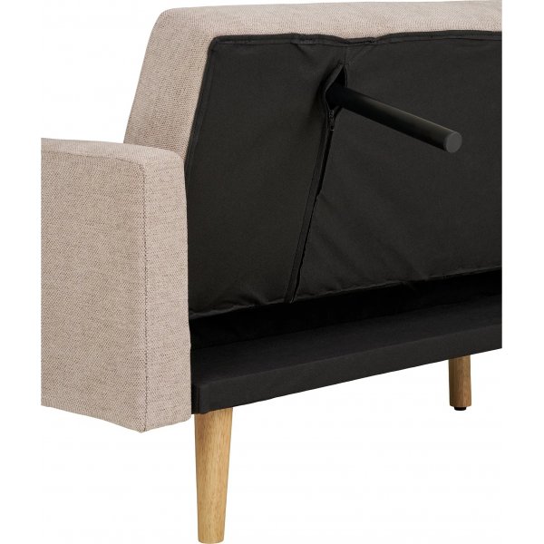 Canapé-lit Kells - Sable foncé Canapé-lit Kells - Sable foncé