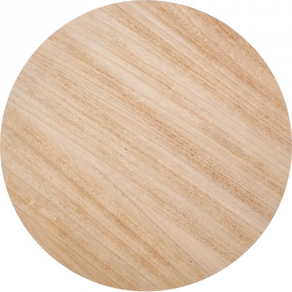 Table basse Trafica 41 cm - Beige/noir