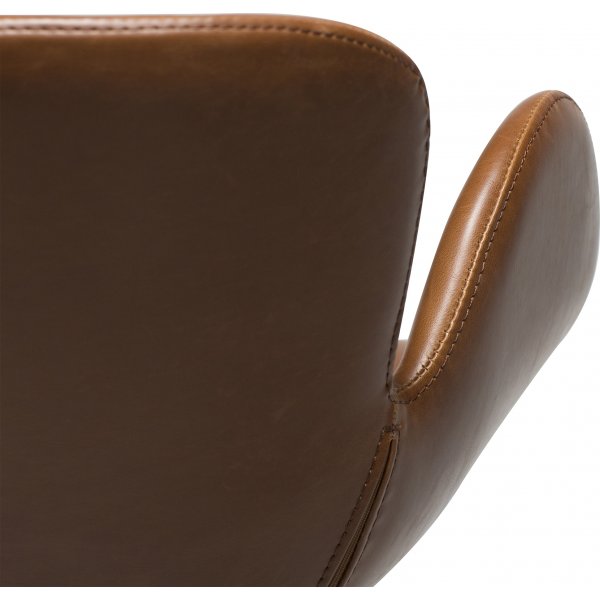 Chaise de salle  manger Gaia - PU marron