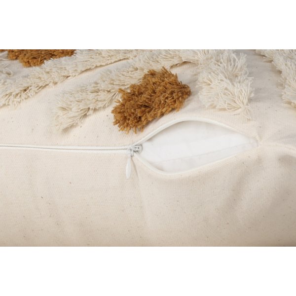 Ada kuddfodral 50 x 30 cm - Brun/vit Ada kuddfodral 50 x 30 cm - Brun/vit