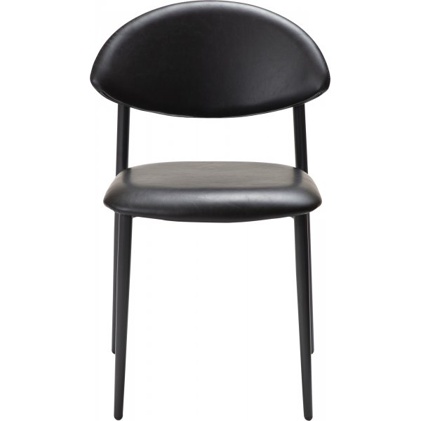 Chaise de salle à manger Tush - PU noir Chaise de salle à manger Tush - PU noir