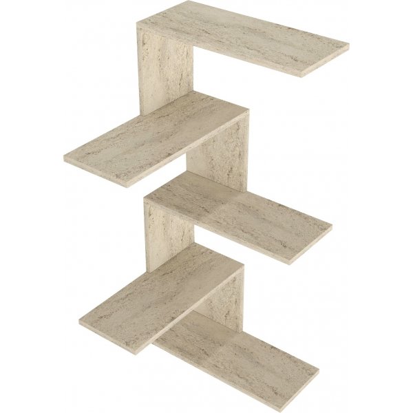 Caniko wandplank - Travertijn Caniko wandplank - Travertijn