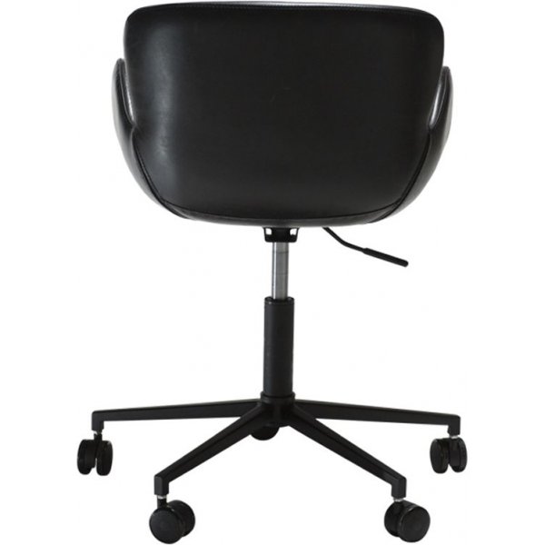 Chaise de bureau Gaia - Noir vintage