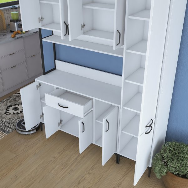 Armoire Jericho 134 - Blanc Armoire Jericho 134 - Blanc