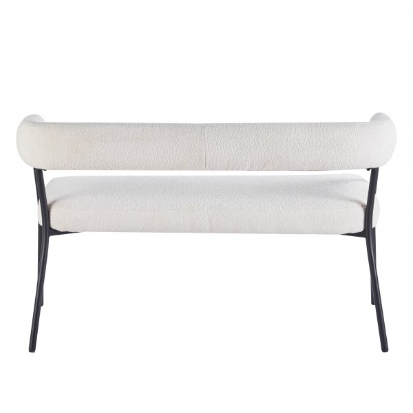 Wilma soffa 123 cm bred - Beige bouclè Wilma soffa 123 cm bred - Beige bouclè