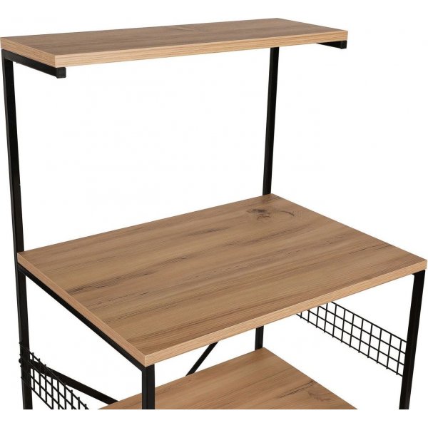 Étagère Anemon - Noir/pin Étagère Anemon - Noir/pin