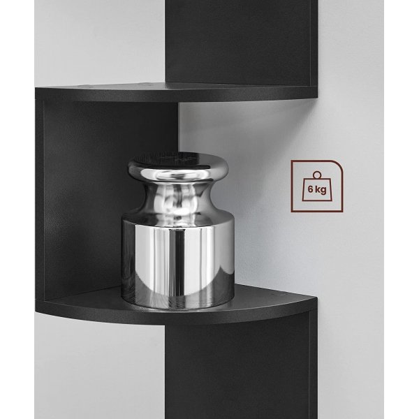 Damascus boekenkast - Zwart Damascus boekenkast - Zwart