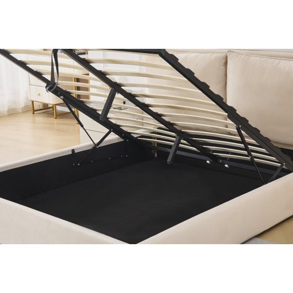 Sngram lyx 160 x 200 cm - Beige