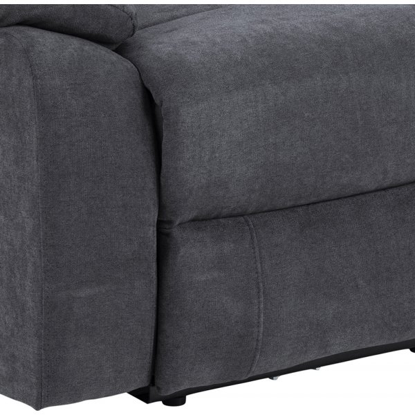 Mora 2-sits reclinersoffa - Grå Mora 2-sits reclinersoffa - Grå