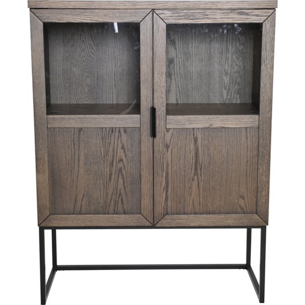 Zion vitrinekast - Bruin