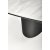 Osman matbord 160-220 x 90 cm - Vit marmor/svart