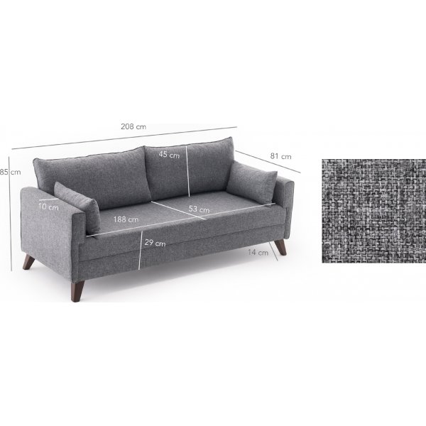 Soffa Bella - 208 cm Soffa Bella - 208 cm