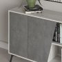Fione sknk 180 cm - Vit/gr