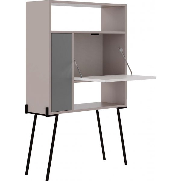 Tatti skåp - Ljus mocka/vit/antracit Tatti skåp - Ljus mocka/vit/antracit