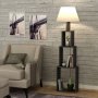 Tower golvlampa - Antracit/beige