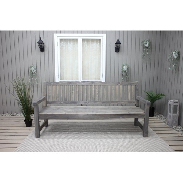 Brooklyn sittbänk - Grå Brooklyn sittbänk - Grå