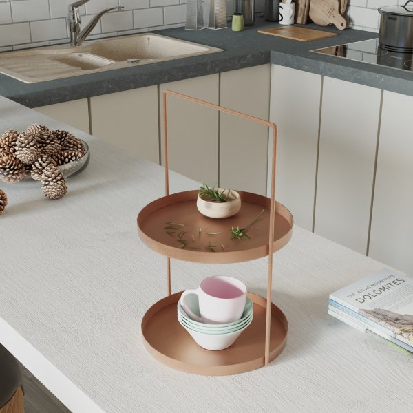 Plat décoratif Tilos - Cuivre Plat décoratif Tilos - Cuivre