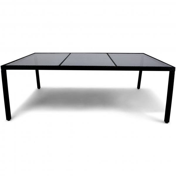 Utematgrupp S�r� 220x160cm bord med 10 stolar