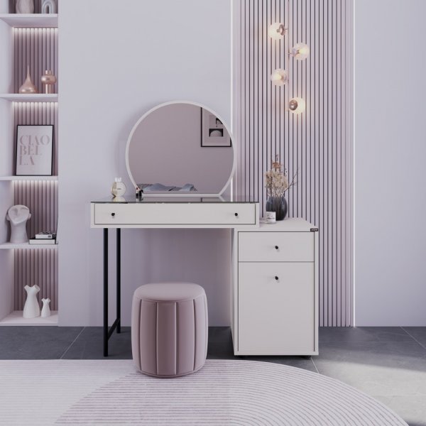 Timu sminkbord 712 - Mink Timu sminkbord 712 - Mink