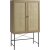 Armoire Dubai - Chne/rotin artificiel