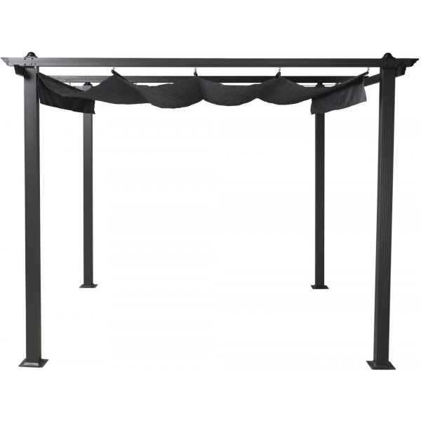 Pergola Lazio 248 x 295 x 295 cm - Grise Pergola Lazio 248 x 295 x 295 cm - Grise