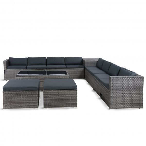 Loungeset Lervik - Grå konstrotting Loungeset Lervik - Grå konstrotting