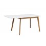 Orson klaffbord 120x80 - Vit/ek