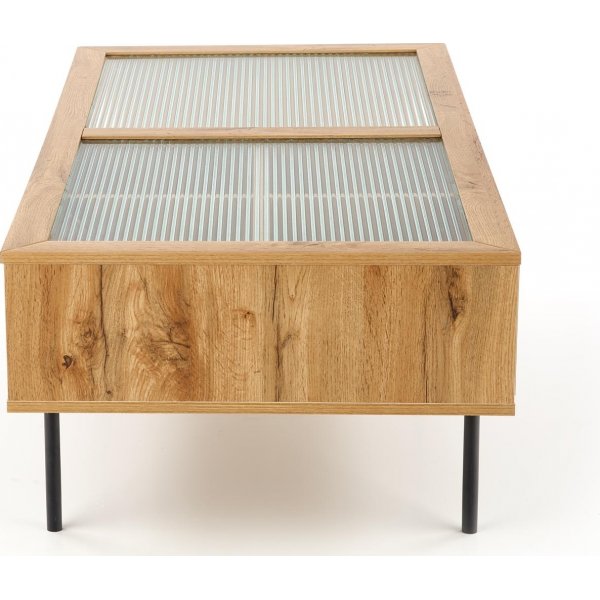 Serenity soffbord 120x 60 cm - Ek/svart Serenity soffbord 120x 60 cm - Ek/svart