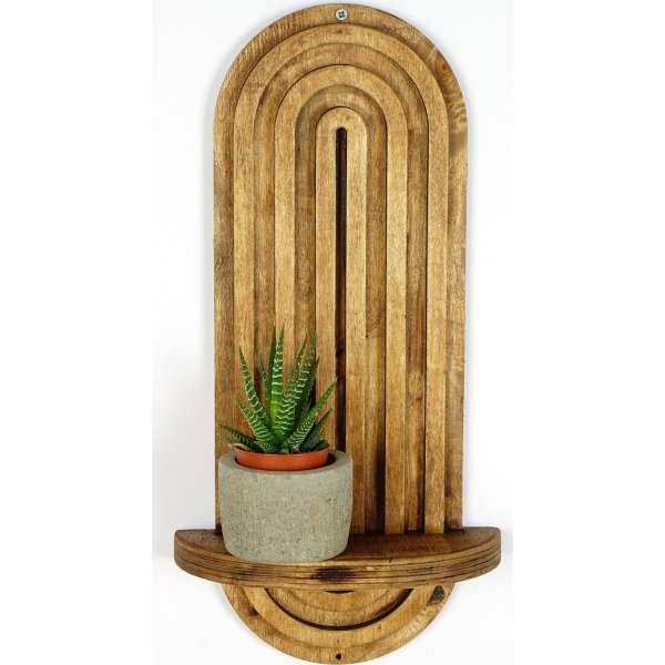 Rafa wandplank 269 Walnoot