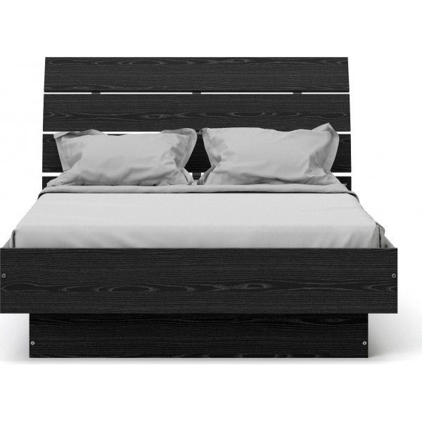 Naia bed 137 x 191 cm - Zwart