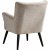 Fauteuil Marie - Biscuit boucl