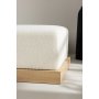 Ivy sittpuff - Vit boucle