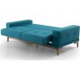 New tulip 2-sits bddsoffa - Bl