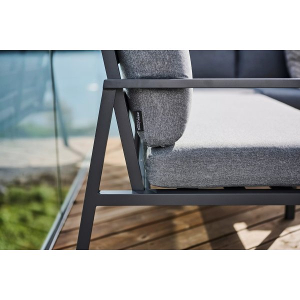 Trenton loungegrupp - Ljusgrå + Fläckborttagare för möbler Trenton loungegrupp - Ljusgrå + Fläckborttagare för möbler