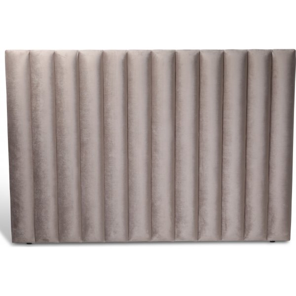 Pernilla sänggavel 140 cm bred - Gråbeige (Sammet) Pernilla sänggavel 140 cm bred - Gråbeige (Sammet)