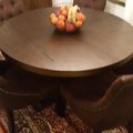 Vi är mycket nöjda med alla våra produkter. Det motsvarade verkligen våra förväntningar:) Lamier runt matbord i Accacia - 120/170cm i diameter